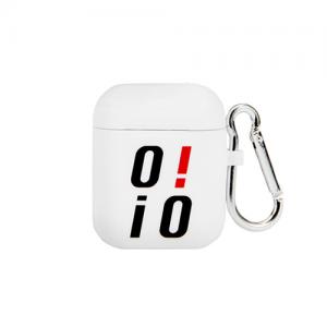 BIG LOGO AIRPODS CASE_white